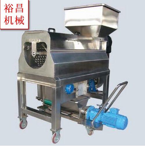 滾筒式葡萄除梗破碎機